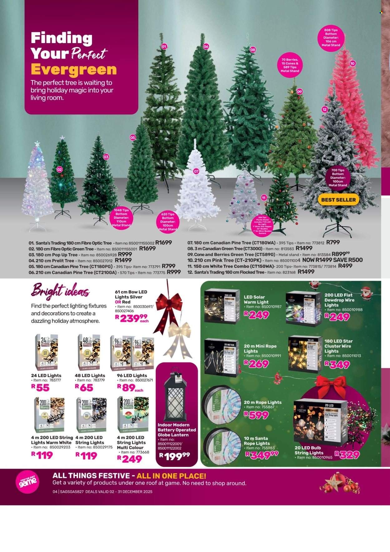 GAME specials - Go Full Pink This Festive (2025-12-02 - 2025-12-31) | 4