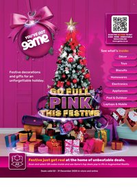 GAME specials - Go Full Pink This Festive (2025-12-02 - 2025-12-31)