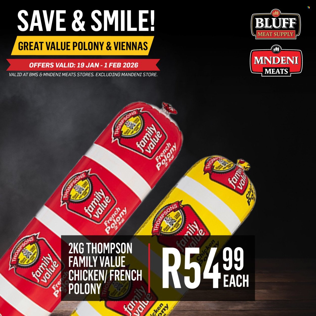 BLUFF MEAT SUPPLY specials - From Monday 19 Jan 2026 (2026-01-19 - 2026-02-01) | 4