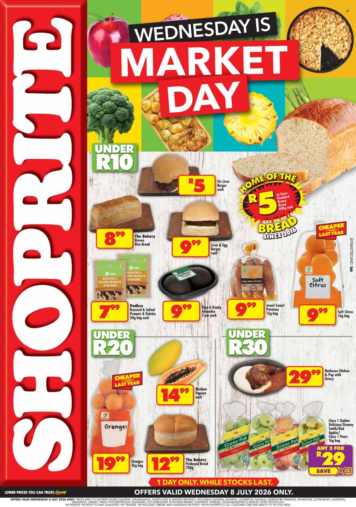 SHOPRITE specials - Market Day Deals