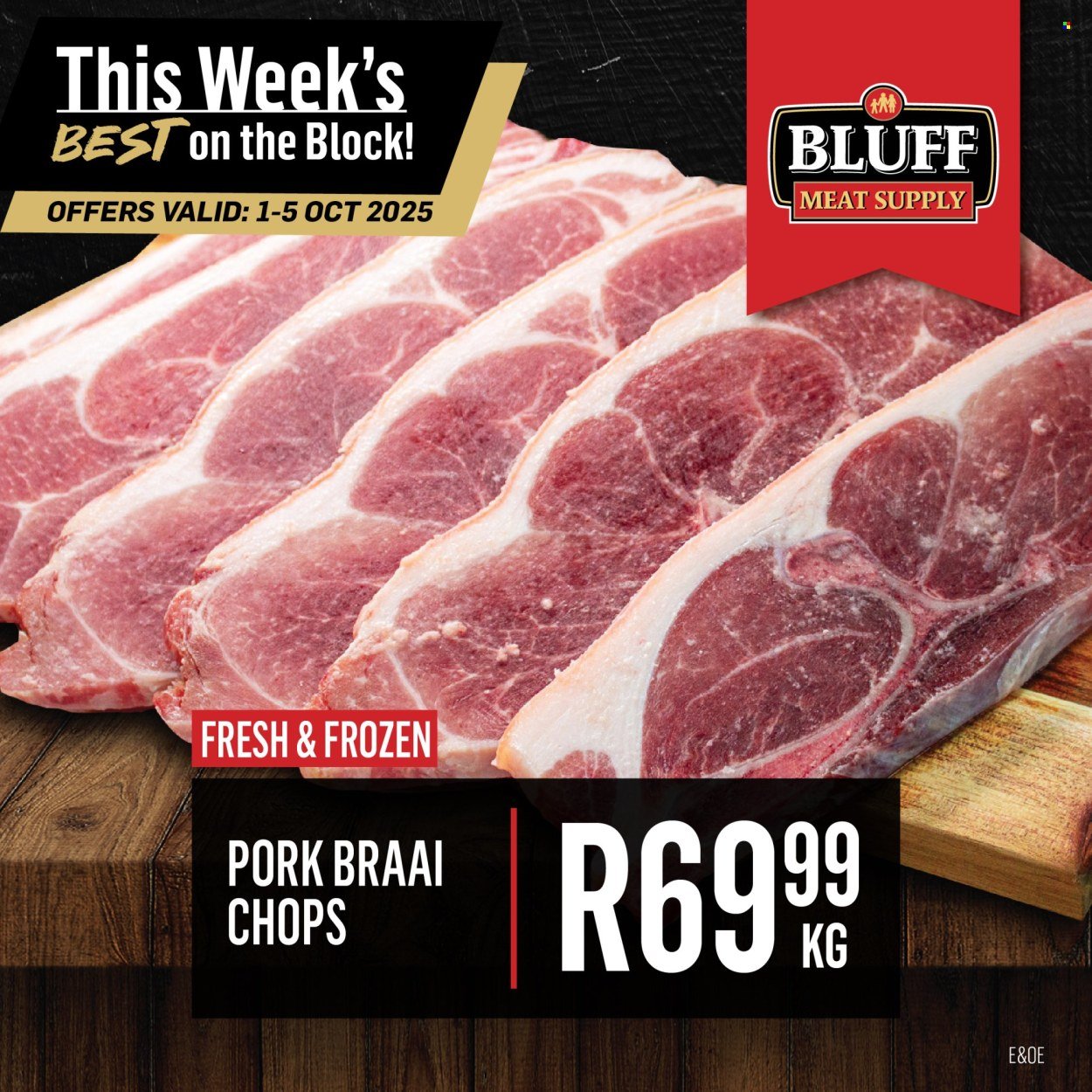BLUFF MEAT SUPPLY specials - From Wednesday 1 Oct 2025 (2025-10-01 - 2025-10-05) | 3