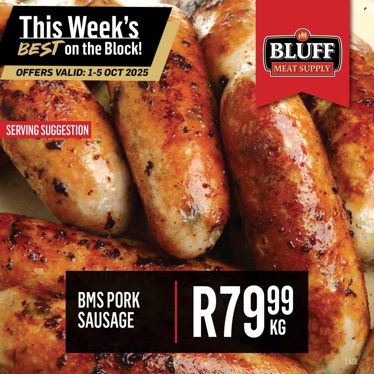 BLUFF MEAT SUPPLY specials - From Wednesday 1 Oct 2025 (2025-10-01 - 2025-10-05) | 5