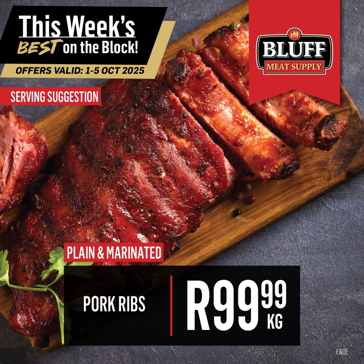 BLUFF MEAT SUPPLY specials - From Wednesday 1 Oct 2025 (2025-10-01 - 2025-10-05) | 7