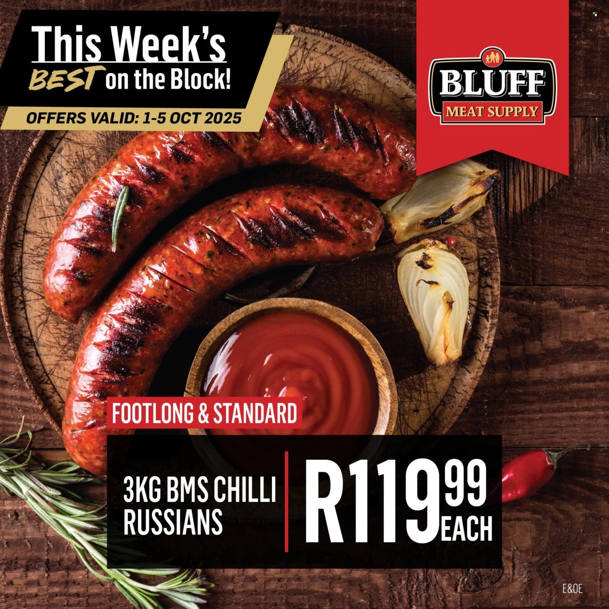 BLUFF MEAT SUPPLY specials - From Wednesday 1 Oct 2025 (2025-10-01 - 2025-10-05) | 8