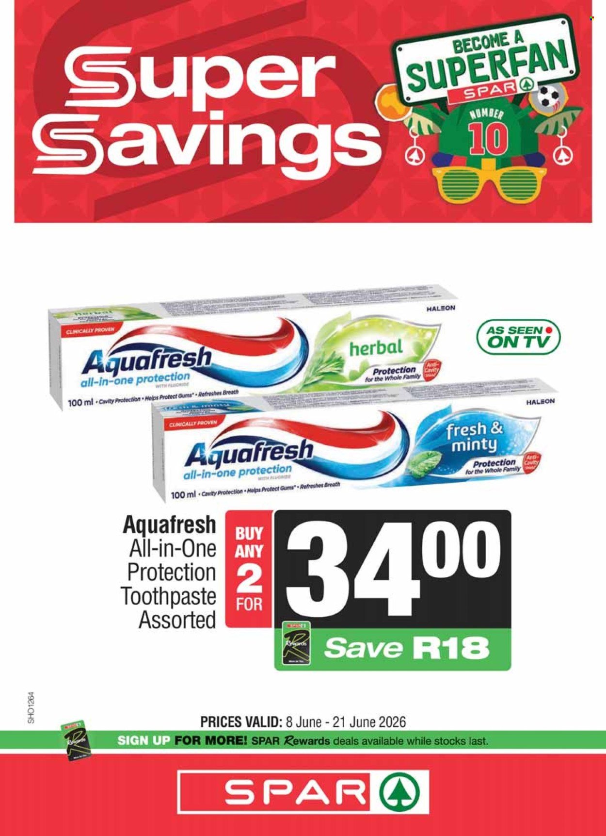 SPAR specials - National Specials