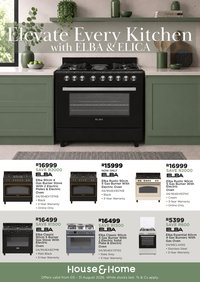 HOUSE & HOME specials - From Monday 3 Aug 2026