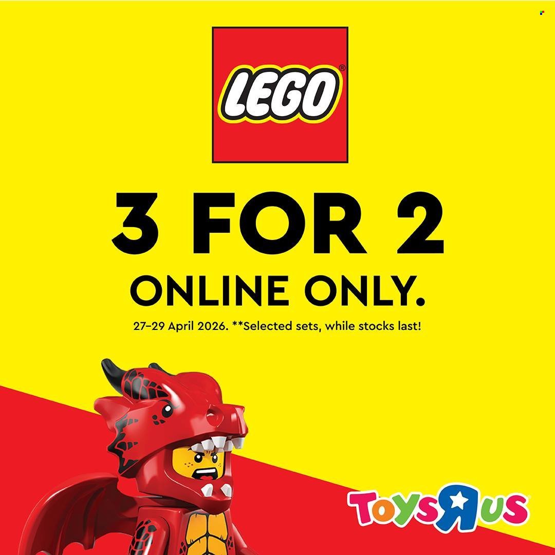 TOYS R US specials - From Monday 27 Apr 2026 (2026-04-27 - 2026-04-29) | 1