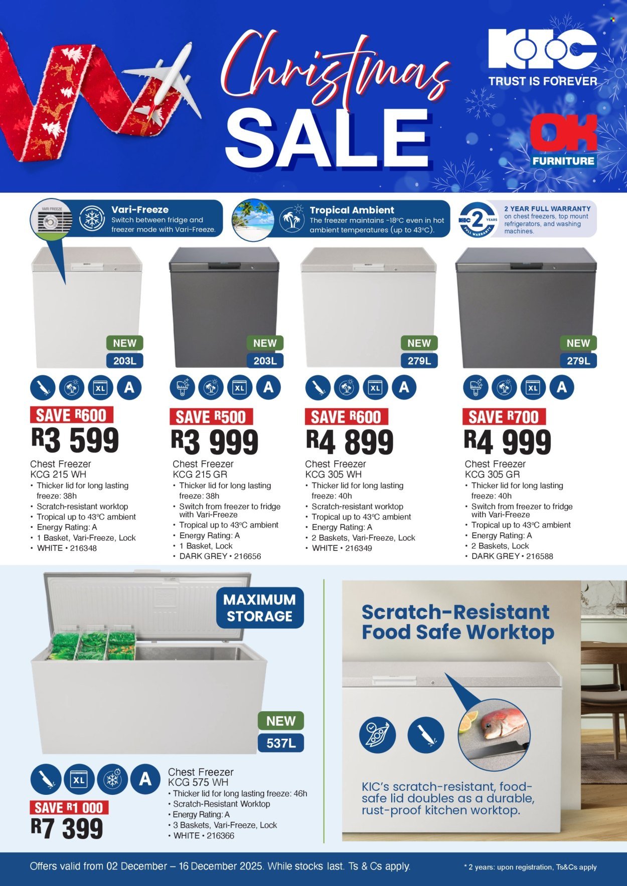 OK FURNITURE specials - From Tuesday 2 Dec 2025 (2025-12-02 - 2025-12-16) | 1