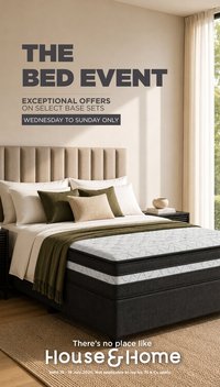 HOUSE & HOME specials - From Wednesday 15 Jul 2026