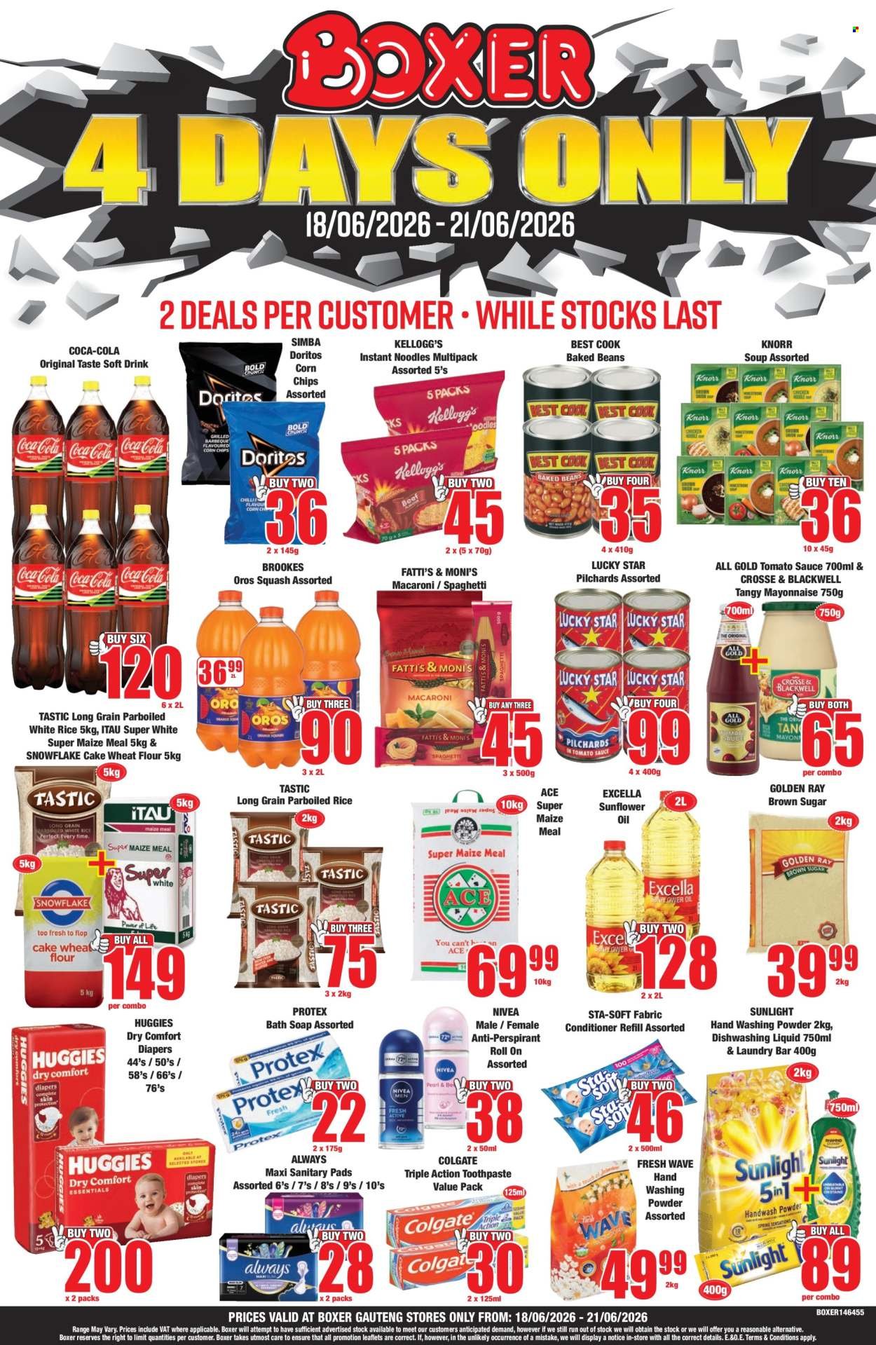 BOXER specials - GP 4 Days Only!