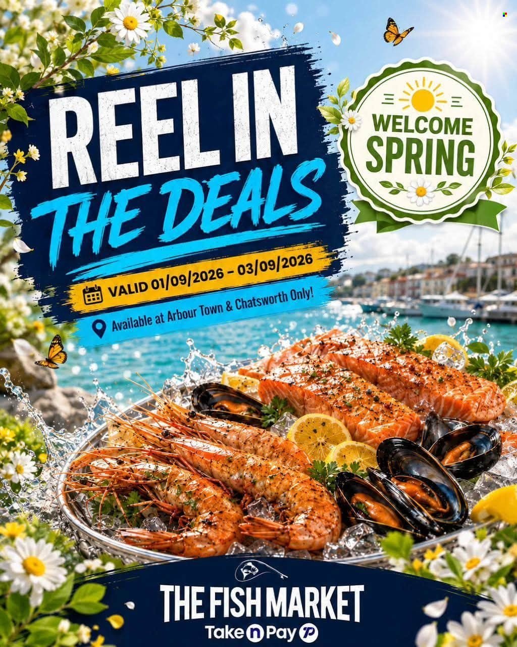 TAKE N PAY specials - From Tuesday 1 Sept 2026