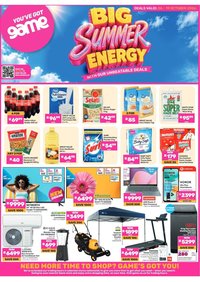 GAME specials - Big Summer Energy
