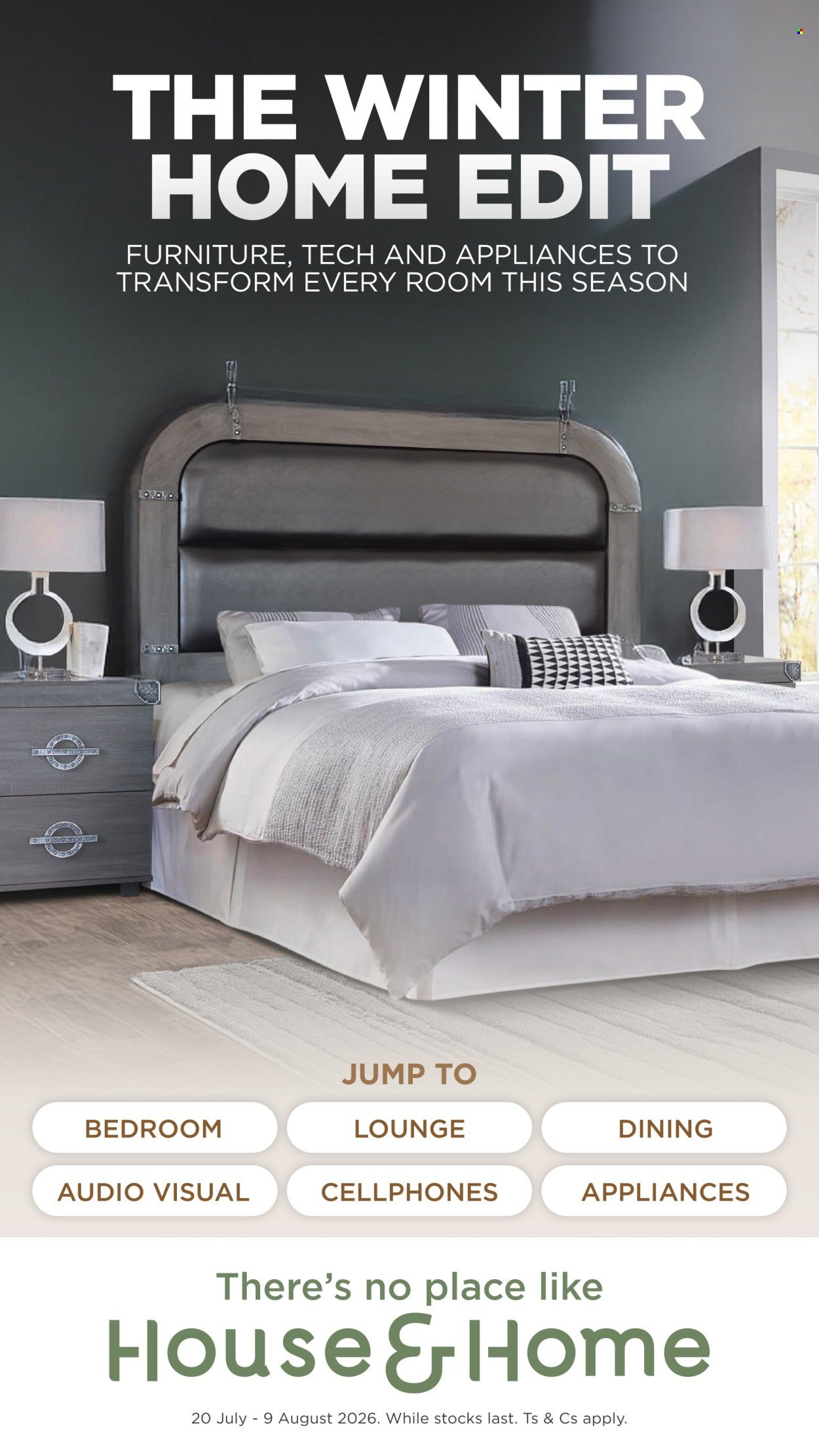 HOUSE & HOME specials - From Wednesday 22 Jul 2026