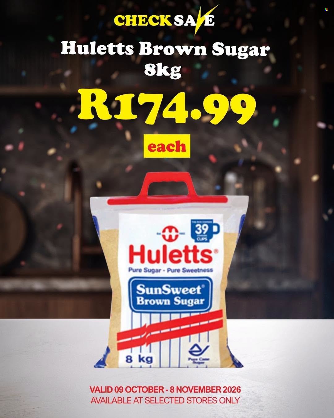 CHECK SAVE specials - From Friday 9 Oct 2026