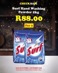CHECK SAVE specials - From Friday 9 Oct 2026