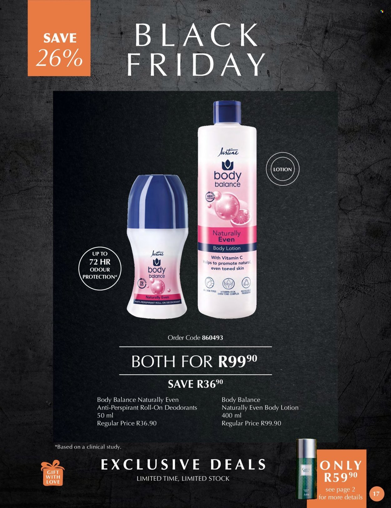 JUSTINE specials - BLACK FRIDAY (2025-11-21 - 2025-11-27) | 17