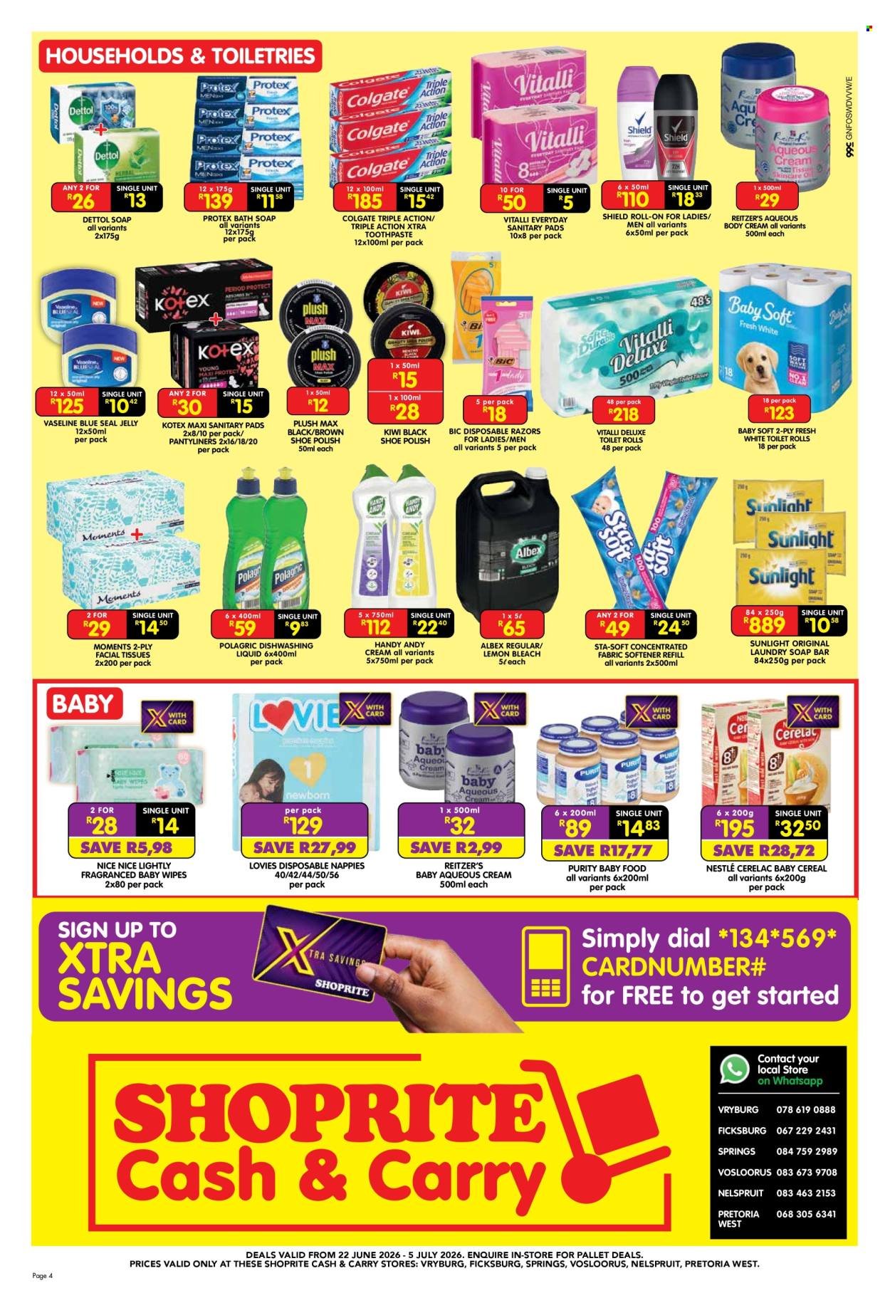 SHOPRITE specials - Cash & Carry Buy Big Save Big Exclusive Gauteng