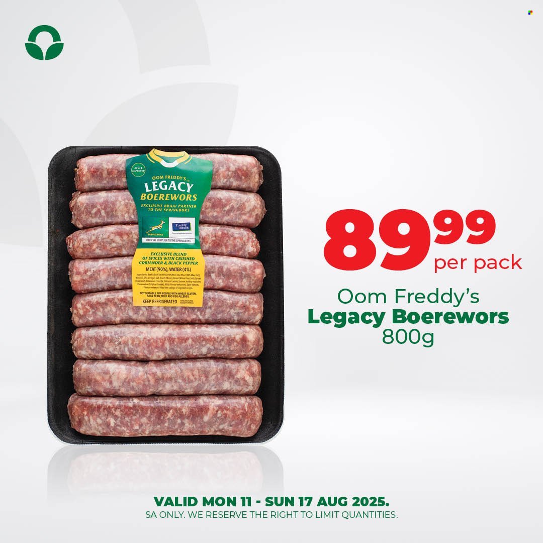 FOOD LOVER'S MARKET specials - From Monday 11 Aug 2025 (2025-08-11 - 2025-08-17) | 5