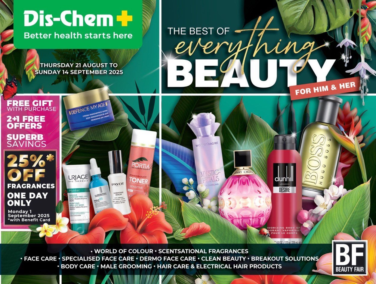 DIS-CHEM specials - Beauty Fair August 2025 (2025-08-21 - 2025-09-14) | 1