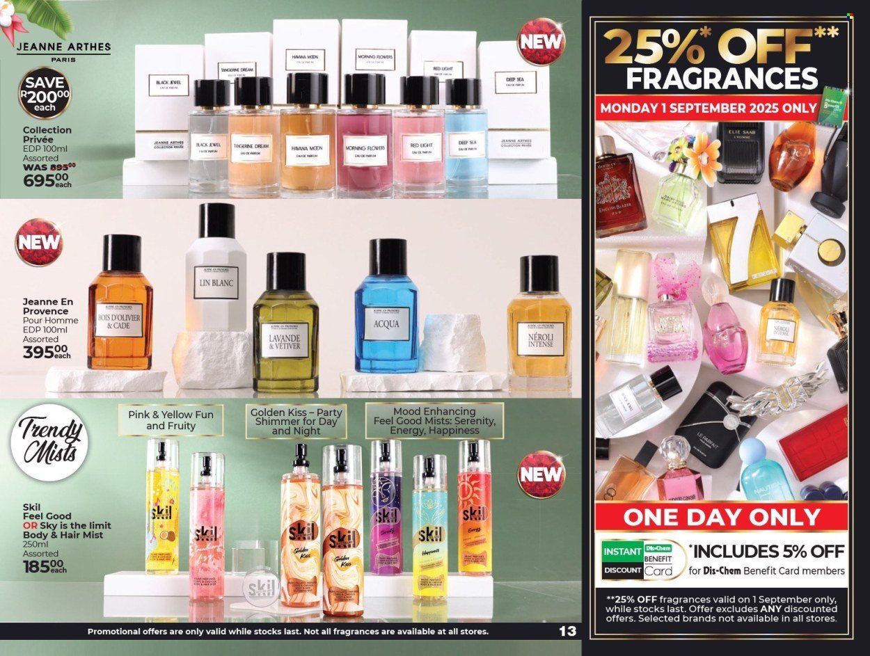 DIS-CHEM specials - Beauty Fair August 2025 (2025-08-21 - 2025-09-14) | 13
