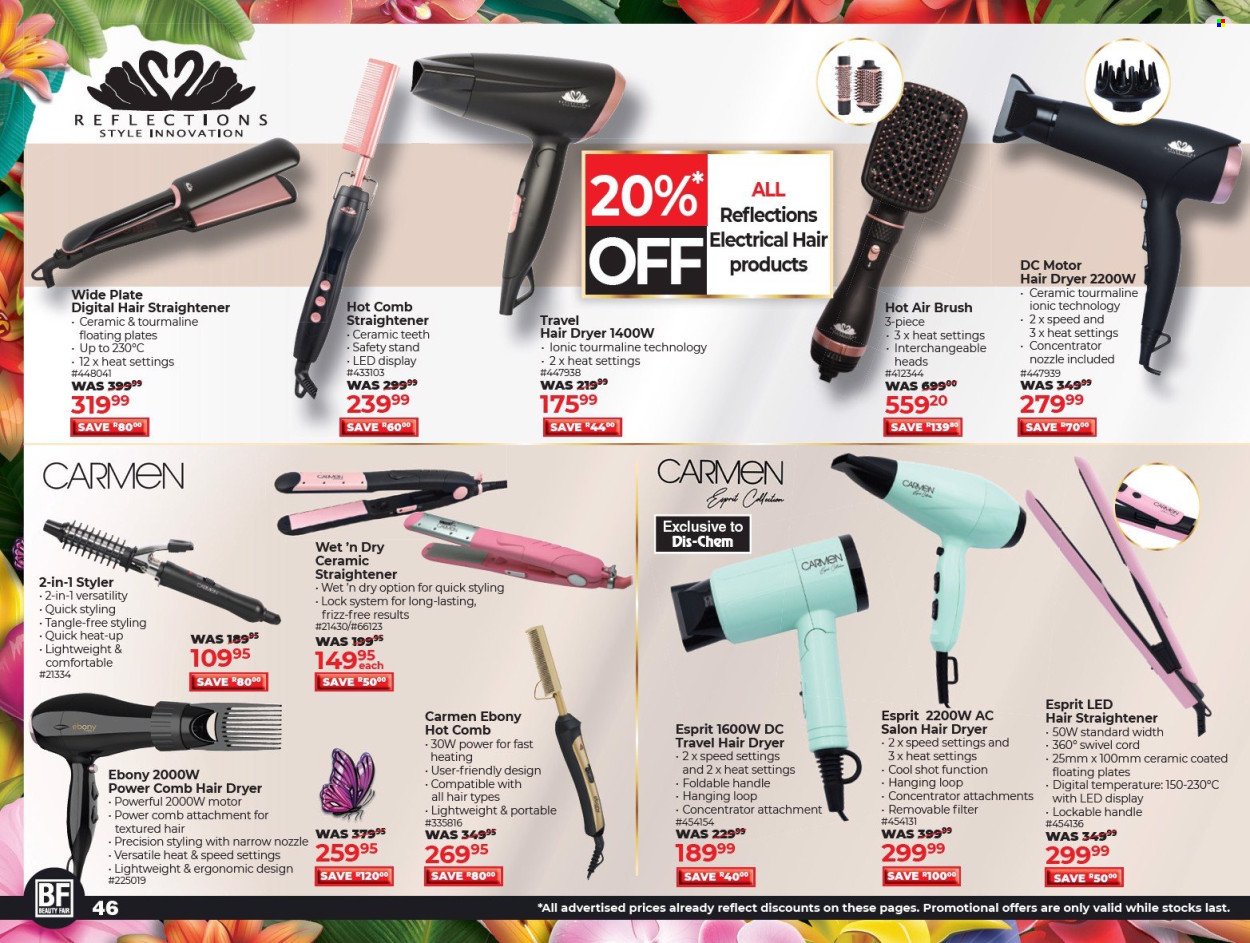 DIS-CHEM specials - Beauty Fair August 2025 (2025-08-21 - 2025-09-14) | 46