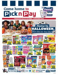 PICK N PAY specials - Halloween Specials