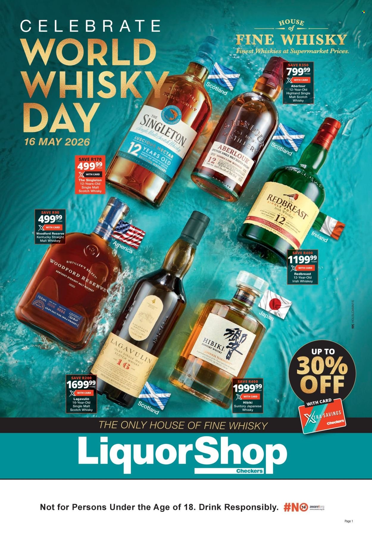 CHECKERS specials - LiquorShop World Whisky Day (2026-05-07 - 2026-05-17) | 1