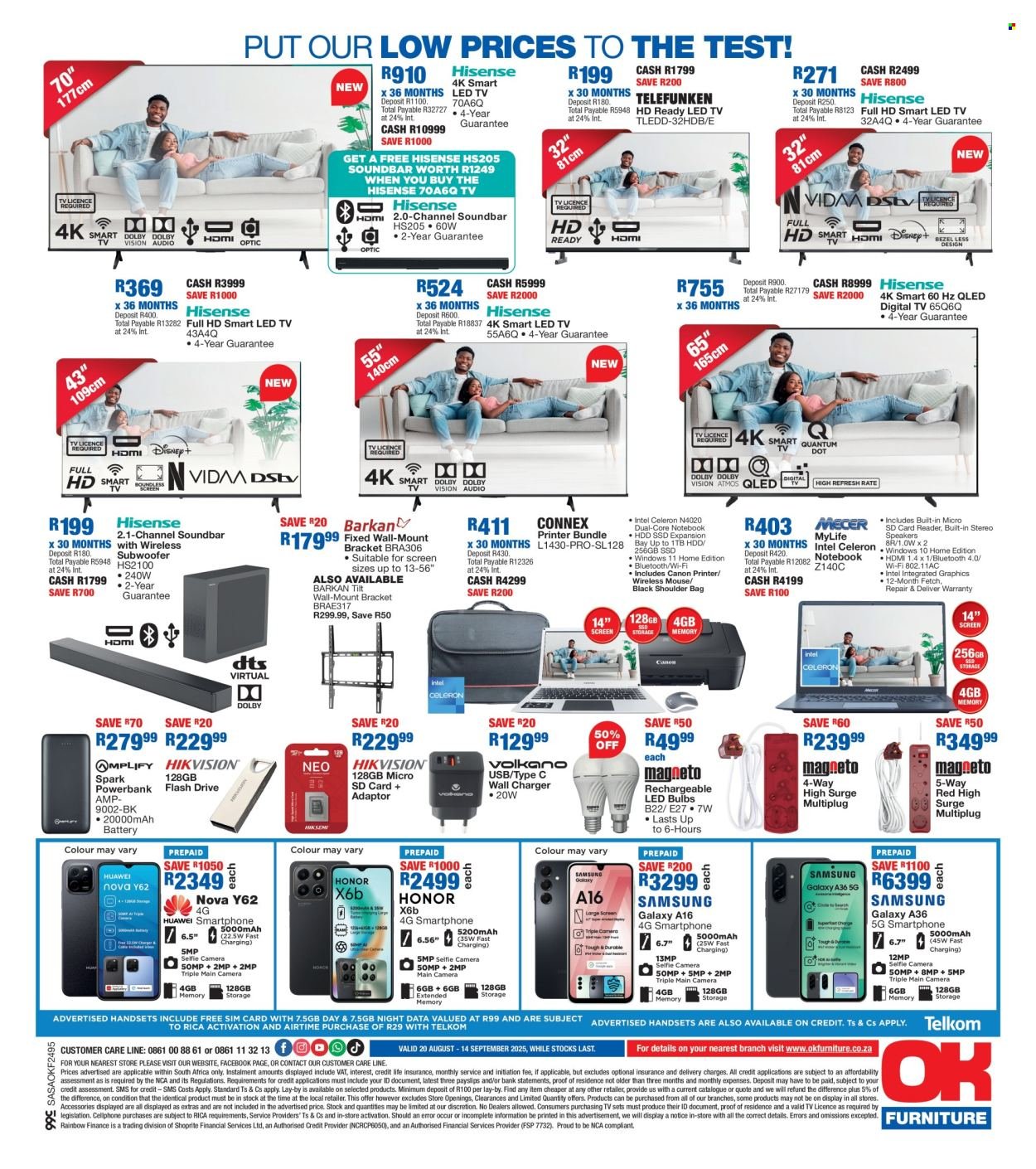 OK FURNITURE specials - From Wednesday 20 Aug 2025 (2025-08-20 - 2025-09-14) | 4