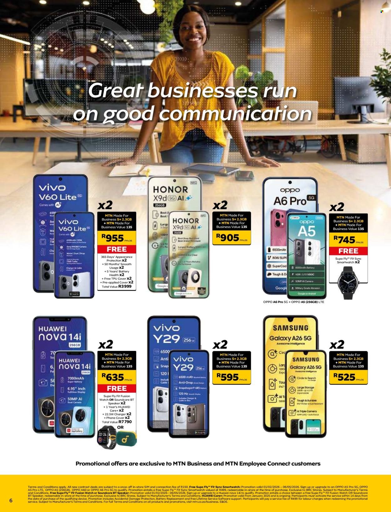 MTN specials - From Tuesday 7 Apr 2026 (2026-04-07 - 2026-05-06) | 6