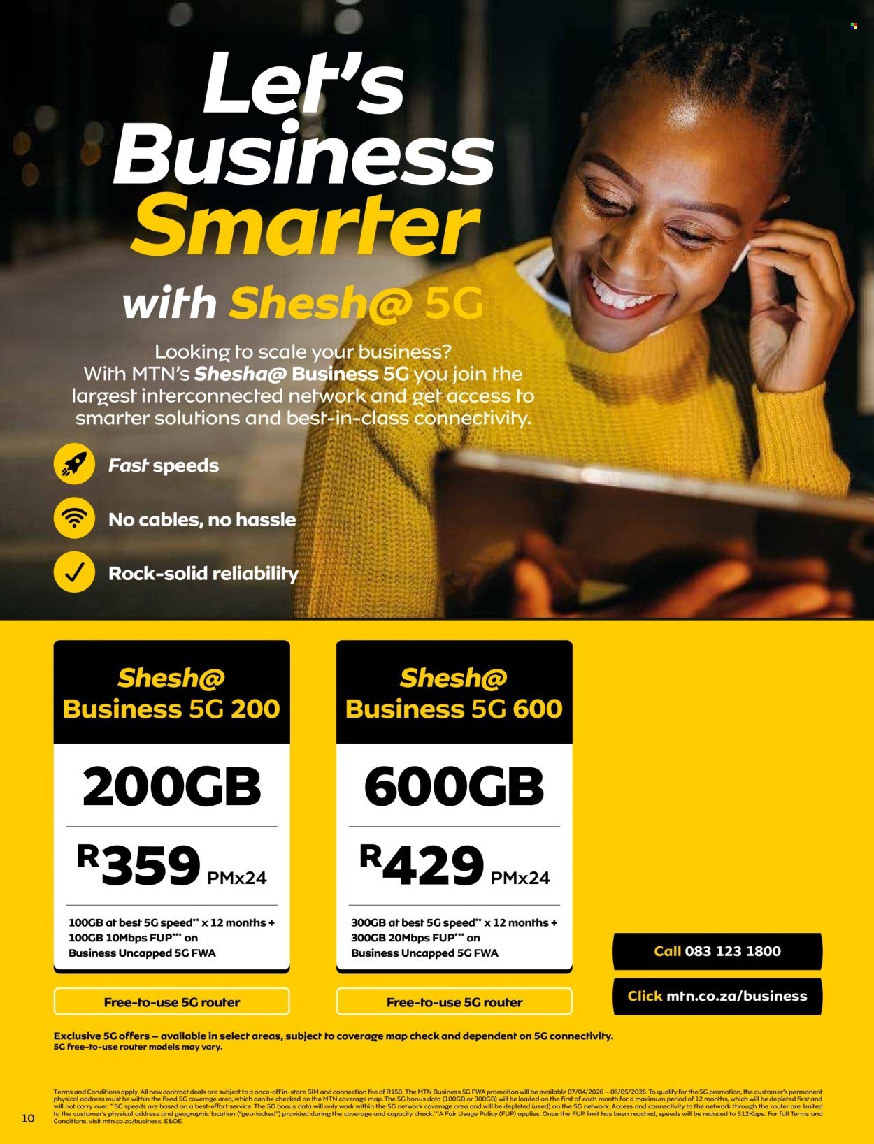 MTN specials - From Tuesday 7 Apr 2026 (2026-04-07 - 2026-05-06) | 10