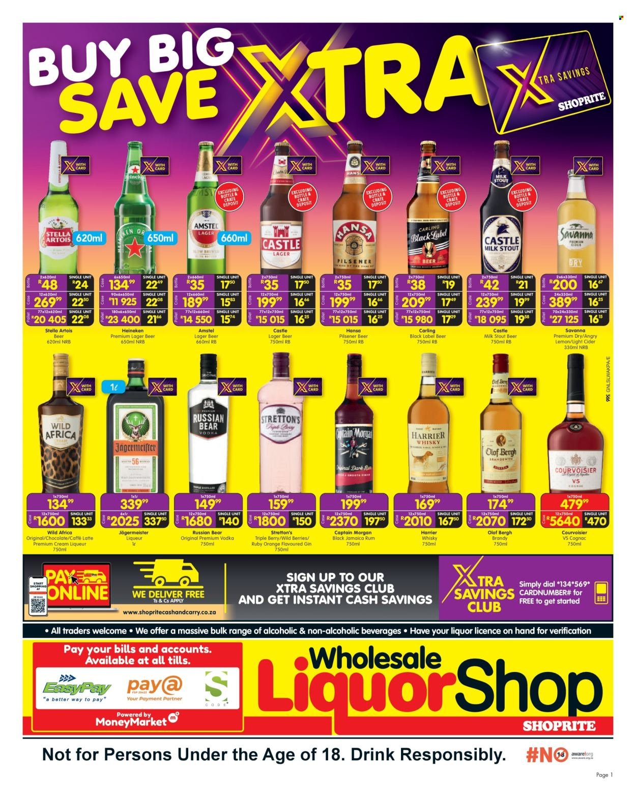 SHOPRITE specials - Wholesale LiquorShop Savings Selected Stores (2026-04-20 - 2026-05-10) | 1