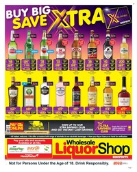 SHOPRITE specials - Wholesale LiquorShop Savings Selected Stores (2026-04-20 - 2026-05-10)