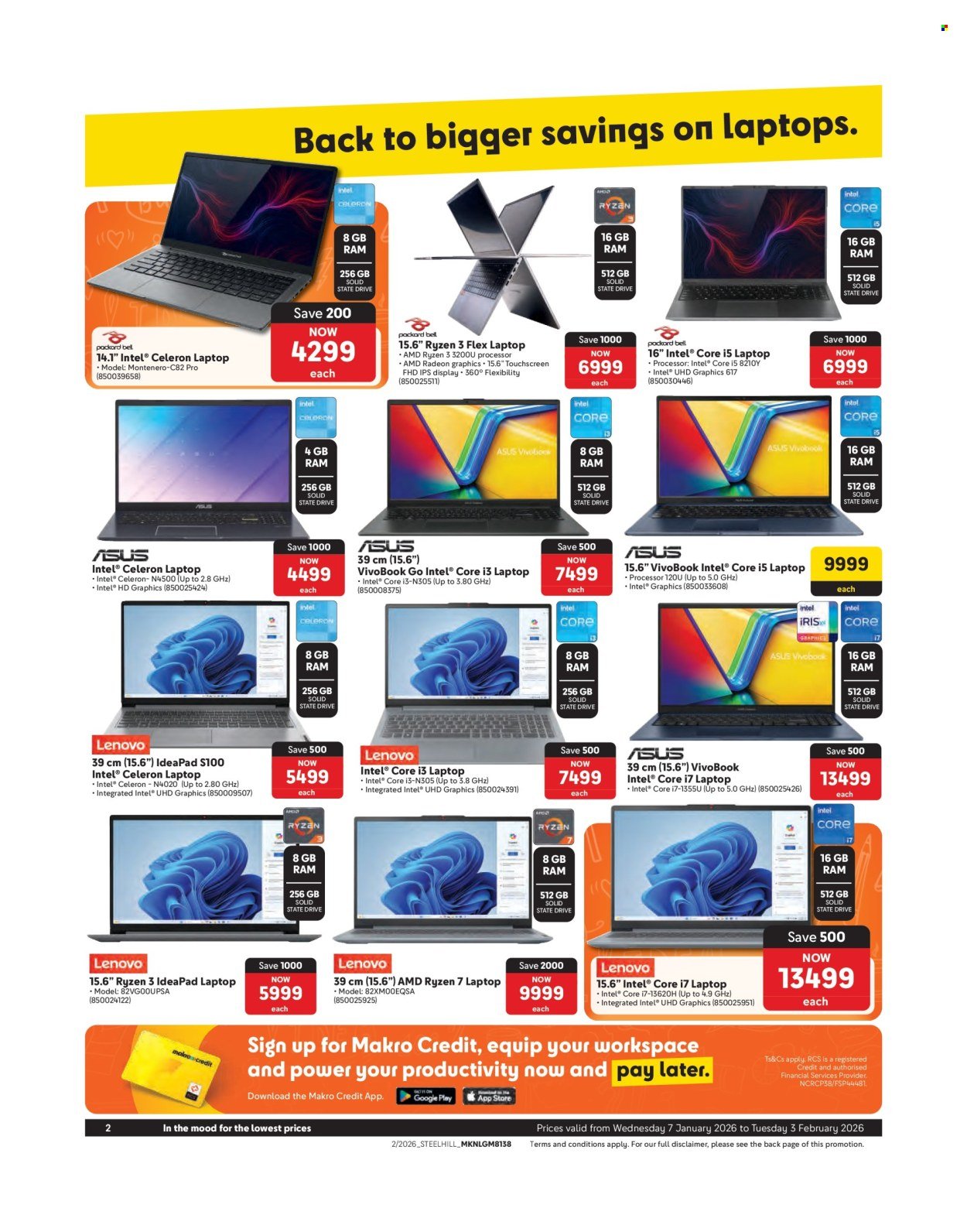 MAKRO specials - From Wednesday 7 Jan 2026 (2026-01-07 - 2026-02-03) | 2