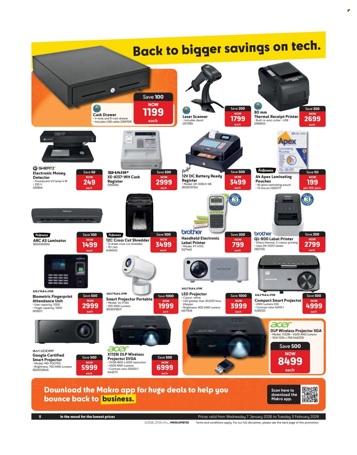 MAKRO specials - From Wednesday 7 Jan 2026 (2026-01-07 - 2026-02-03) | 8