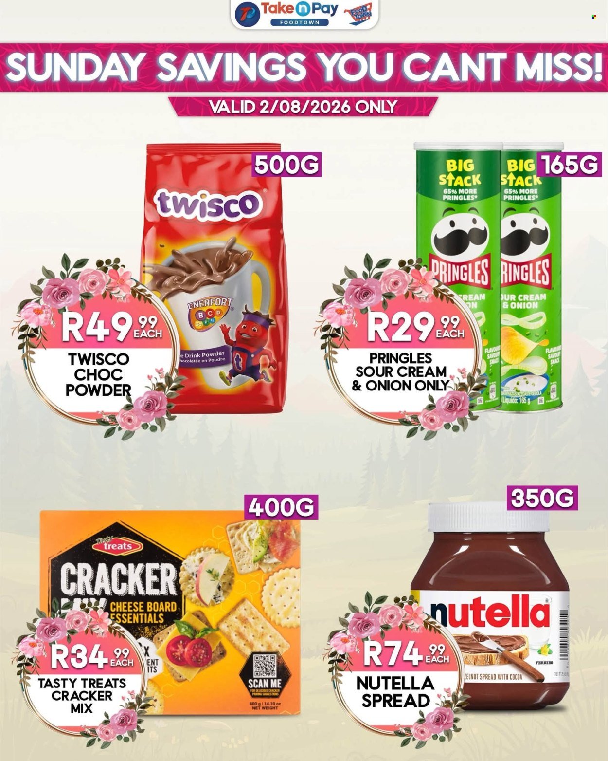 TAKE N PAY specials - From Sunday 2 Aug 2026