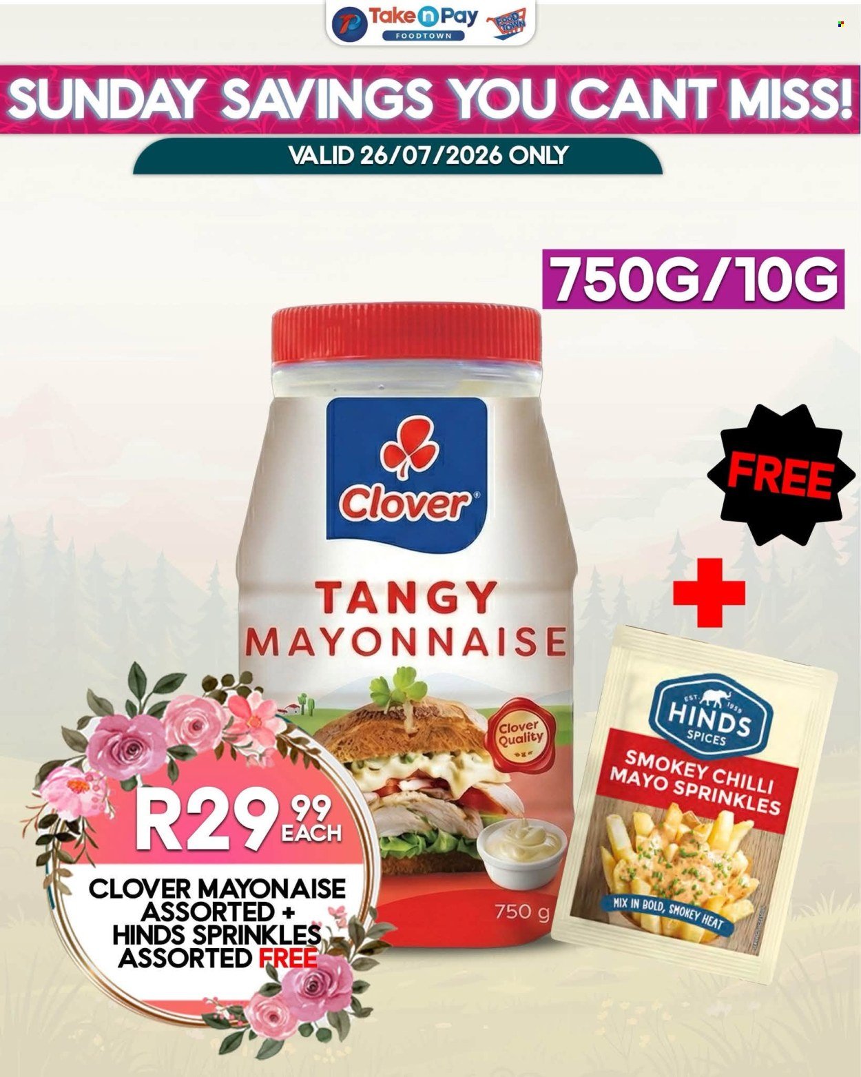 TAKE N PAY specials - From Sunday 2 Aug 2026