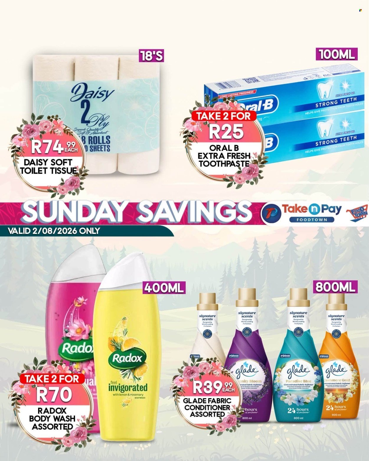 TAKE N PAY specials - From Sunday 2 Aug 2026