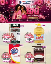 TAKE N PAY specials - From Sunday 2 Aug 2026