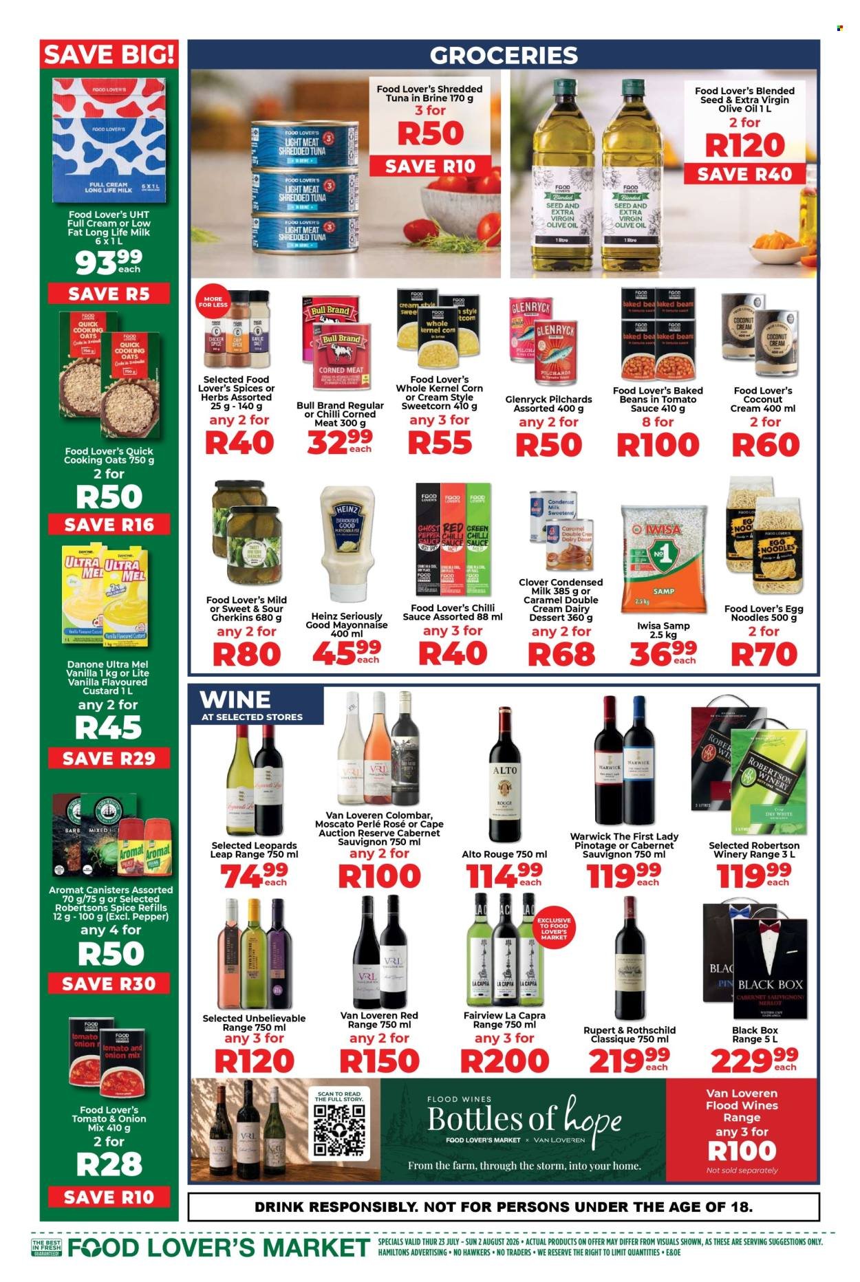 FOOD LOVER'S MARKET specials - From Thursday 23 Jul 2026
