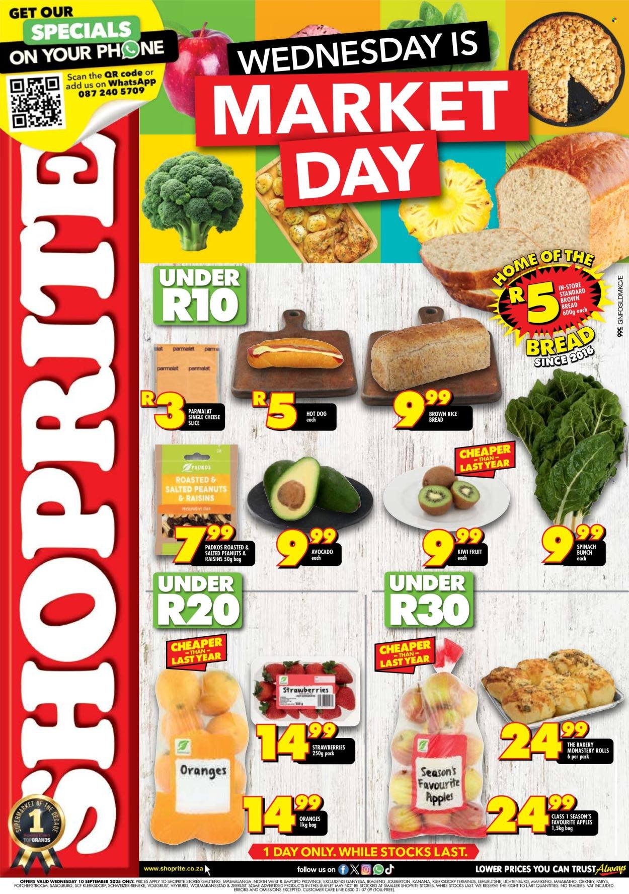 SHOPRITE specials - Market Day Deals (2025-09-10 - 2025-09-10) | 1