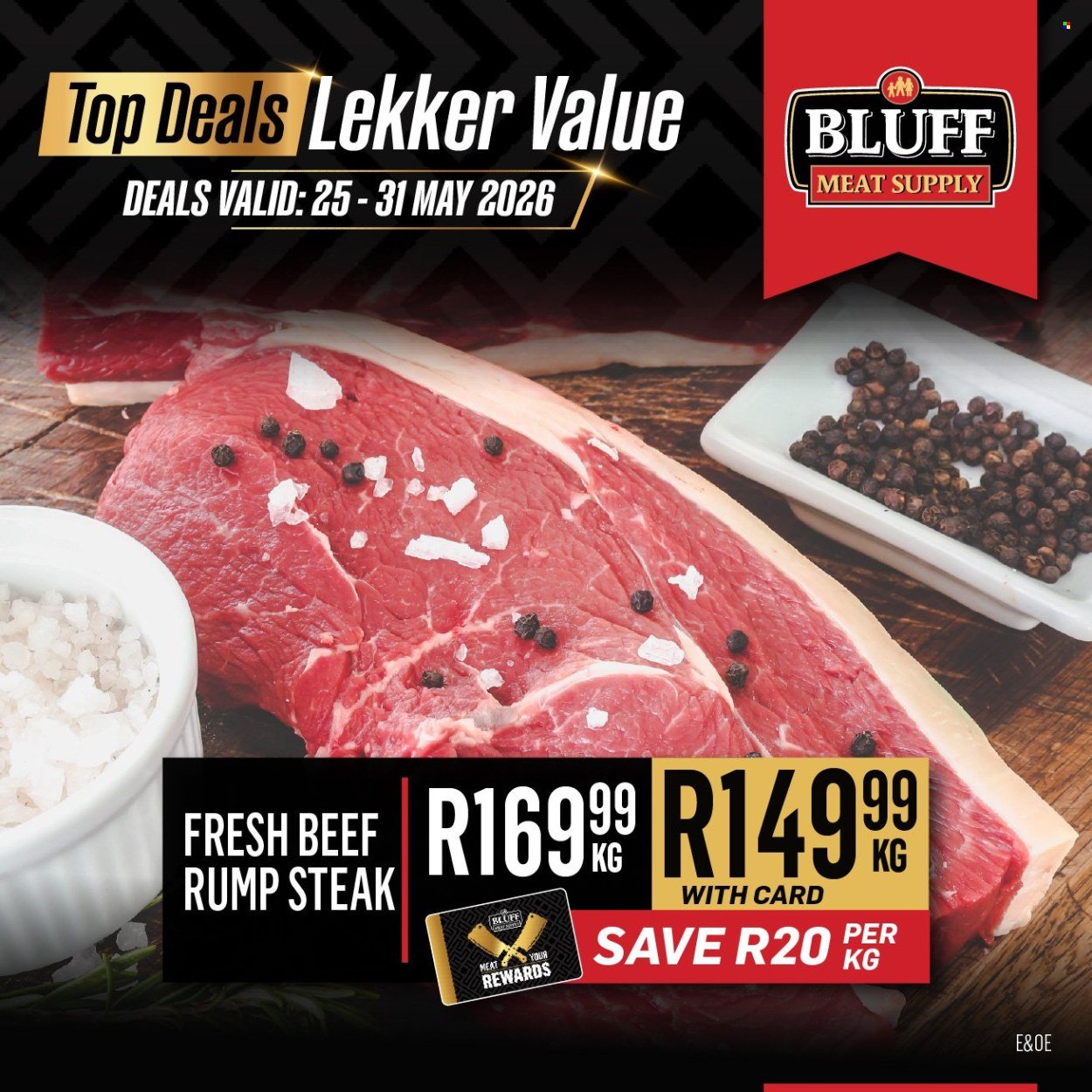 BLUFF MEAT SUPPLY specials - From Monday 25 May 2026 (2026-05-25 - 2026-05-31) | 2