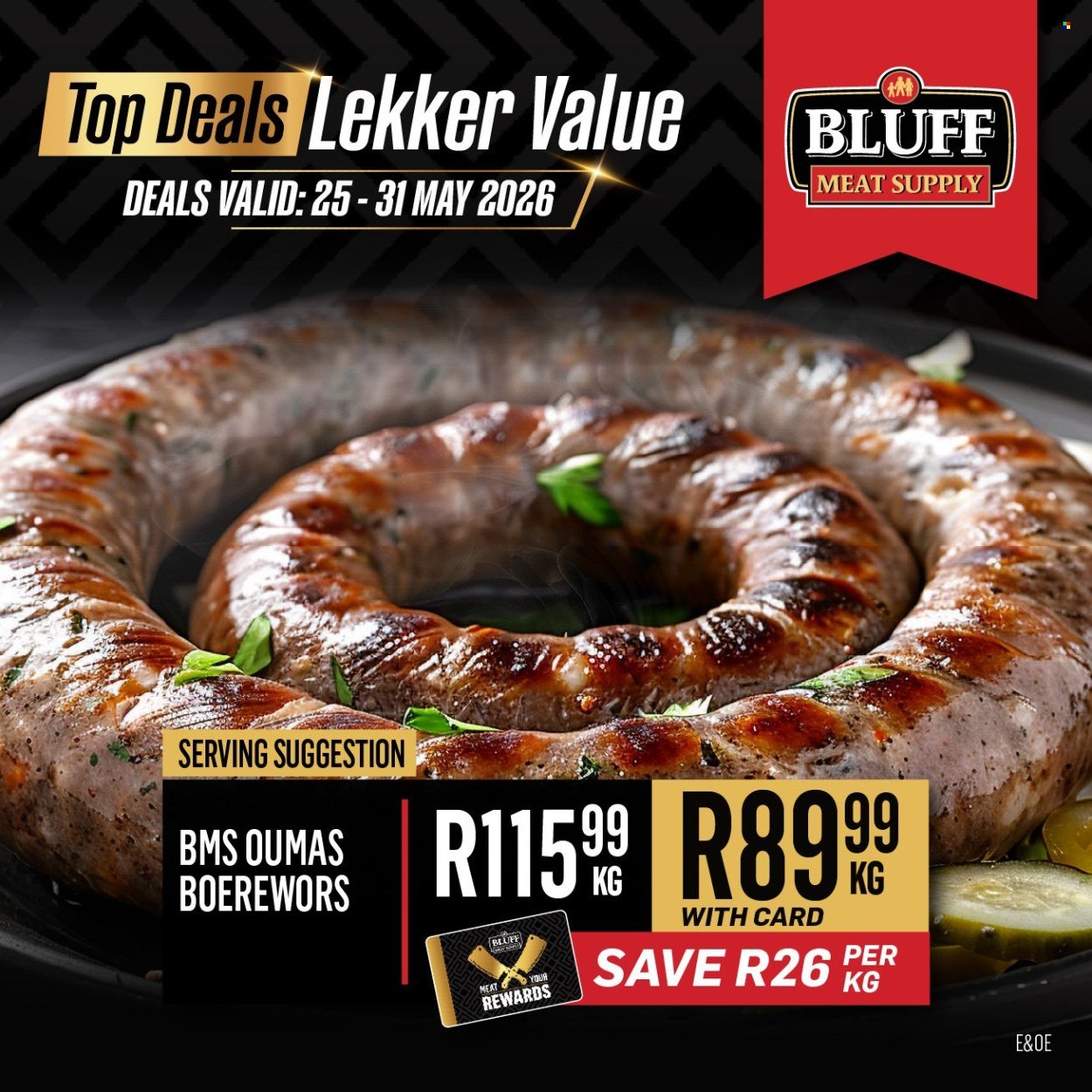 BLUFF MEAT SUPPLY specials - From Monday 25 May 2026 (2026-05-25 - 2026-05-31) | 4