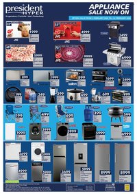 PRESIDENT HYPER specials - Appliance Specials (2026-02-03 - 2026-02-24)