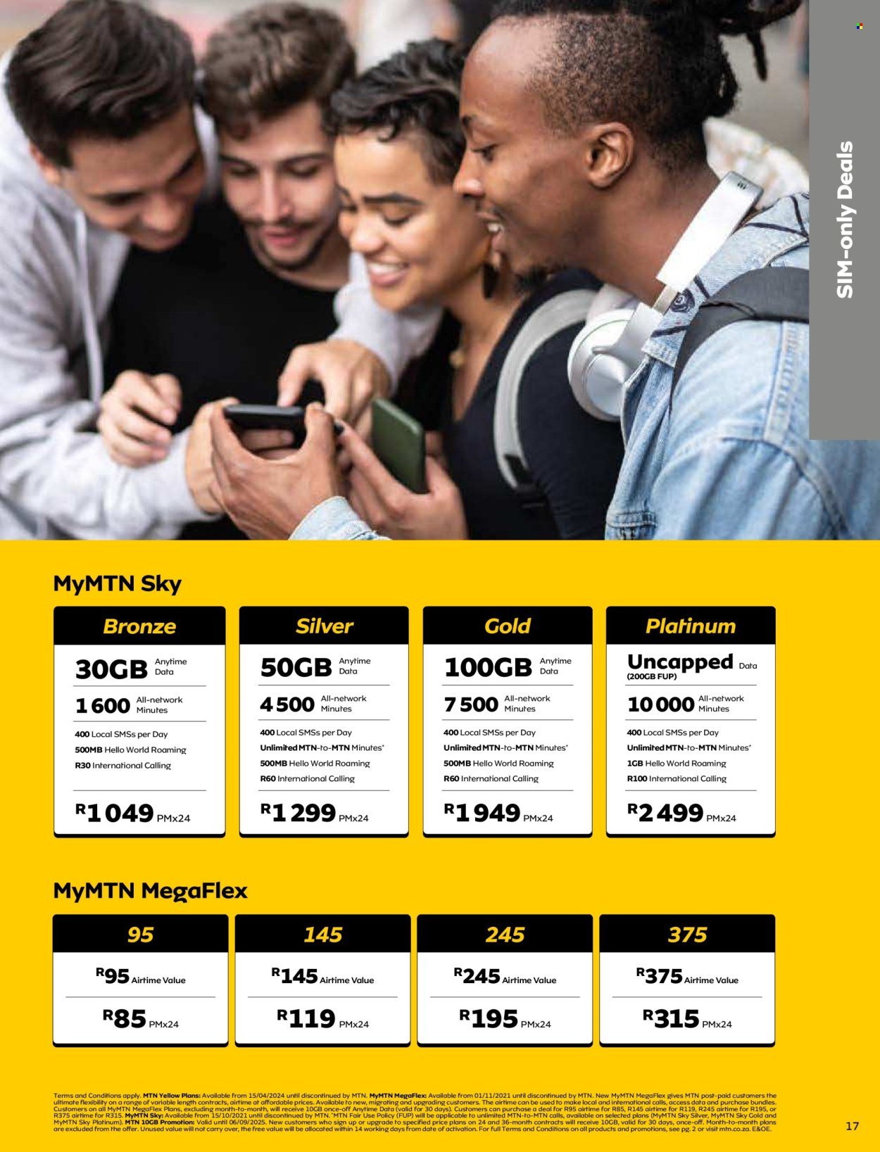 MTN specials - From Thursday 7 Aug 2025 (2025-08-07 - 2025-09-06) | 17