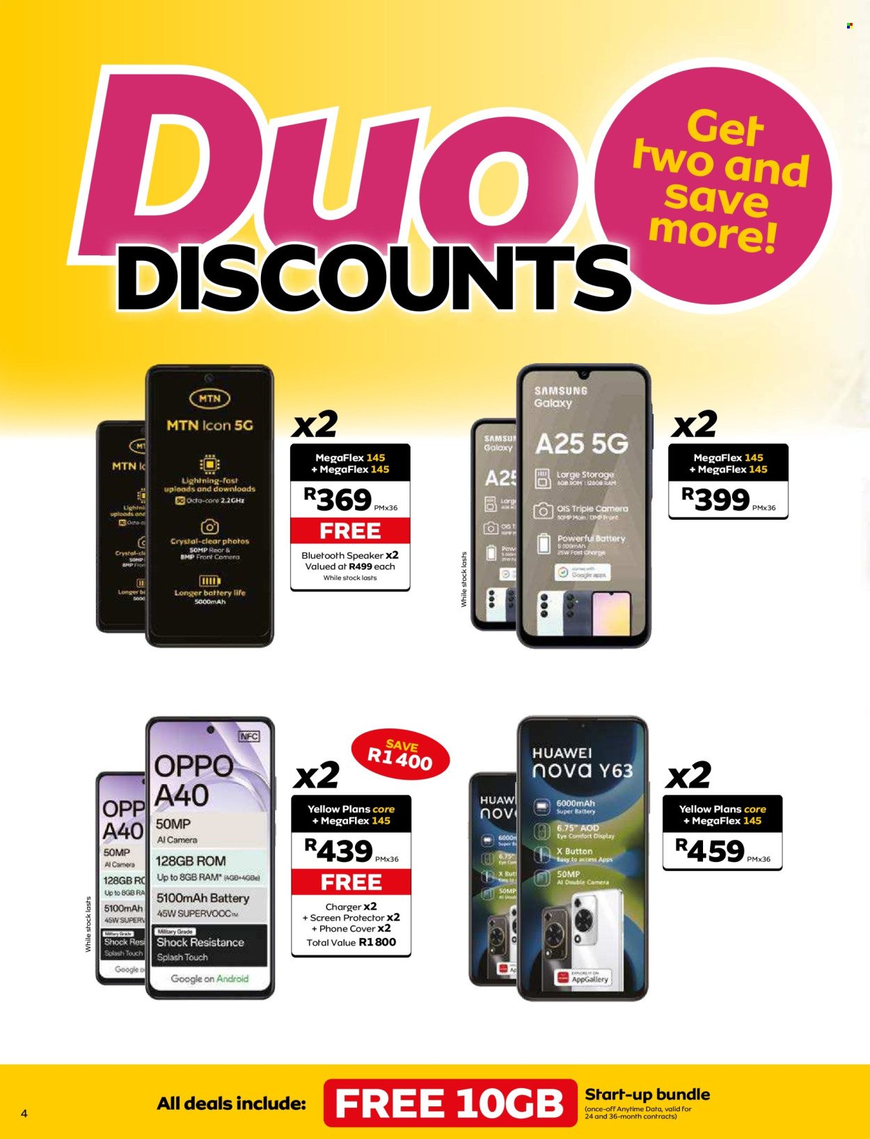 MTN specials - From Thursday 7 Aug 2025 (2025-08-07 - 2025-09-06) | 4