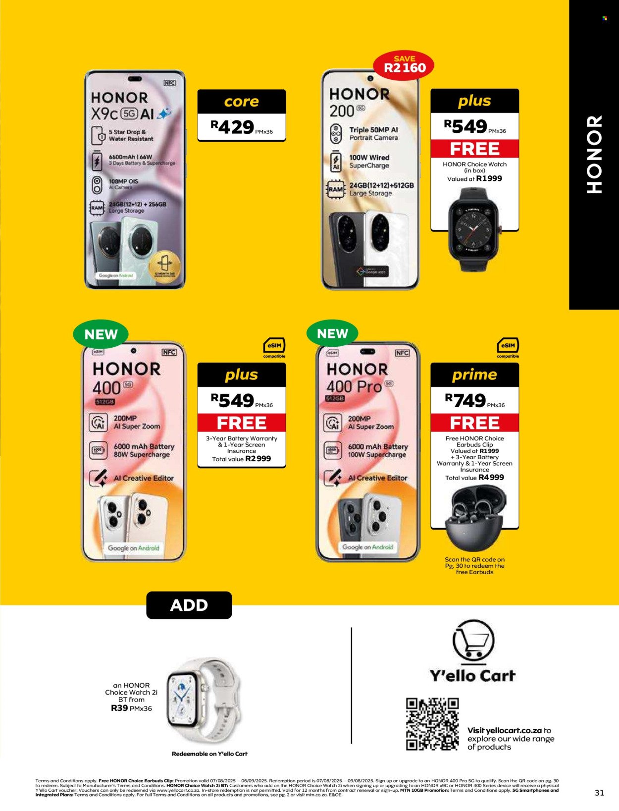 MTN specials - From Thursday 7 Aug 2025 (2025-08-07 - 2025-09-06) | 31