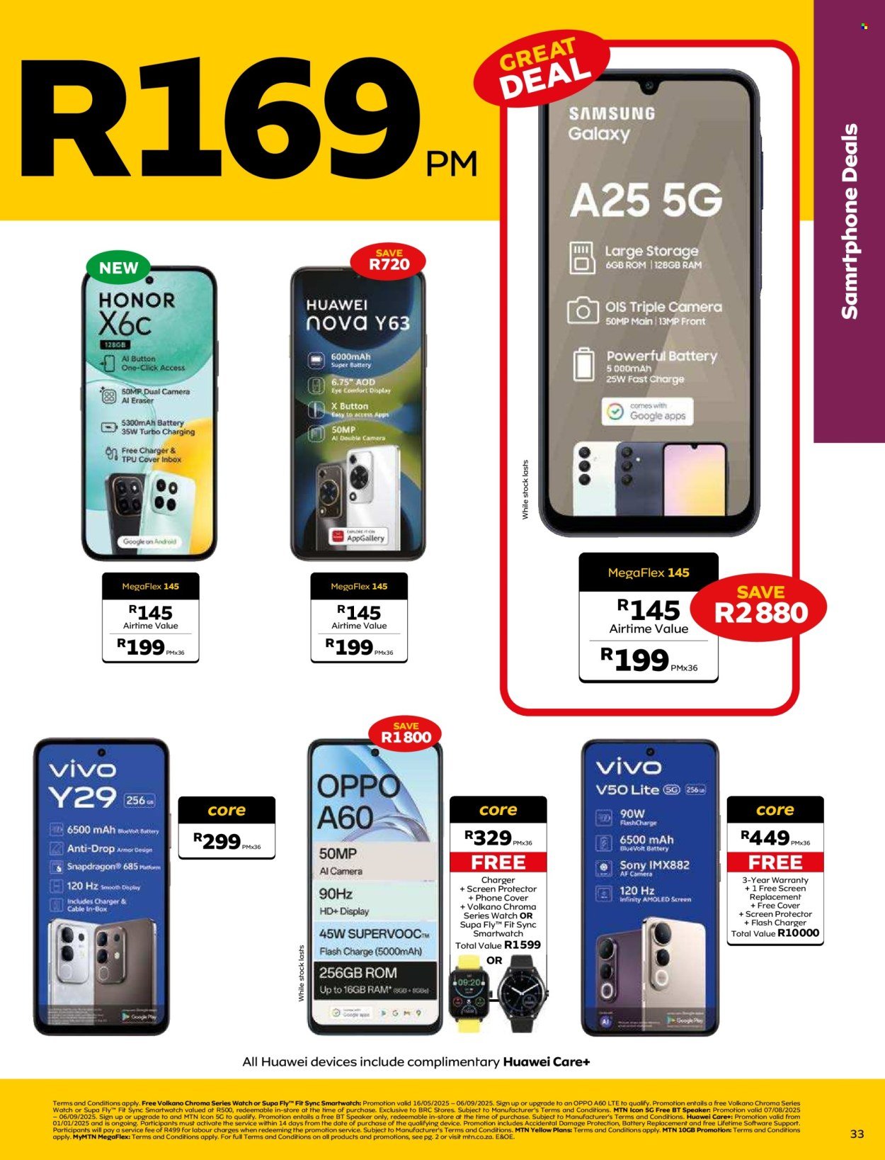 MTN specials - From Thursday 7 Aug 2025 (2025-08-07 - 2025-09-06) | 33