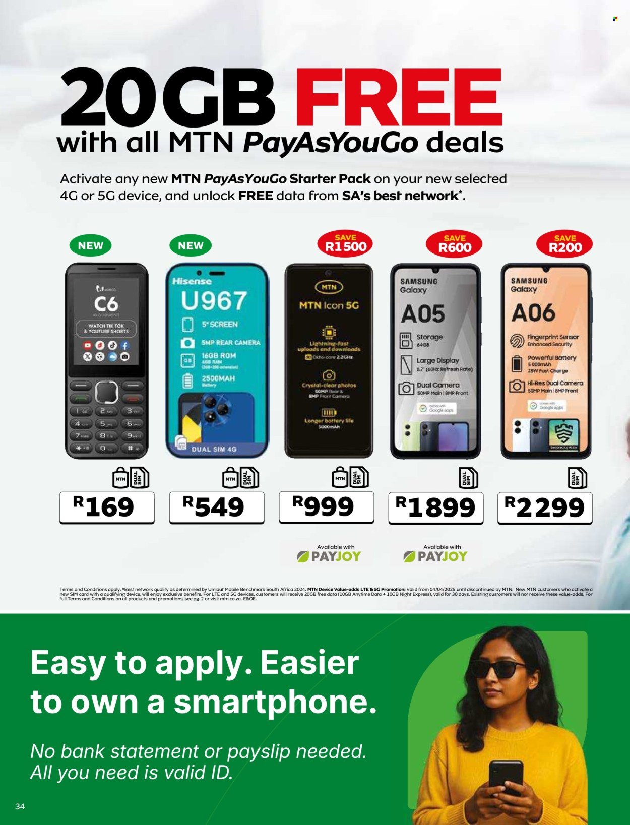 MTN specials - From Thursday 7 Aug 2025 (2025-08-07 - 2025-09-06) | 34