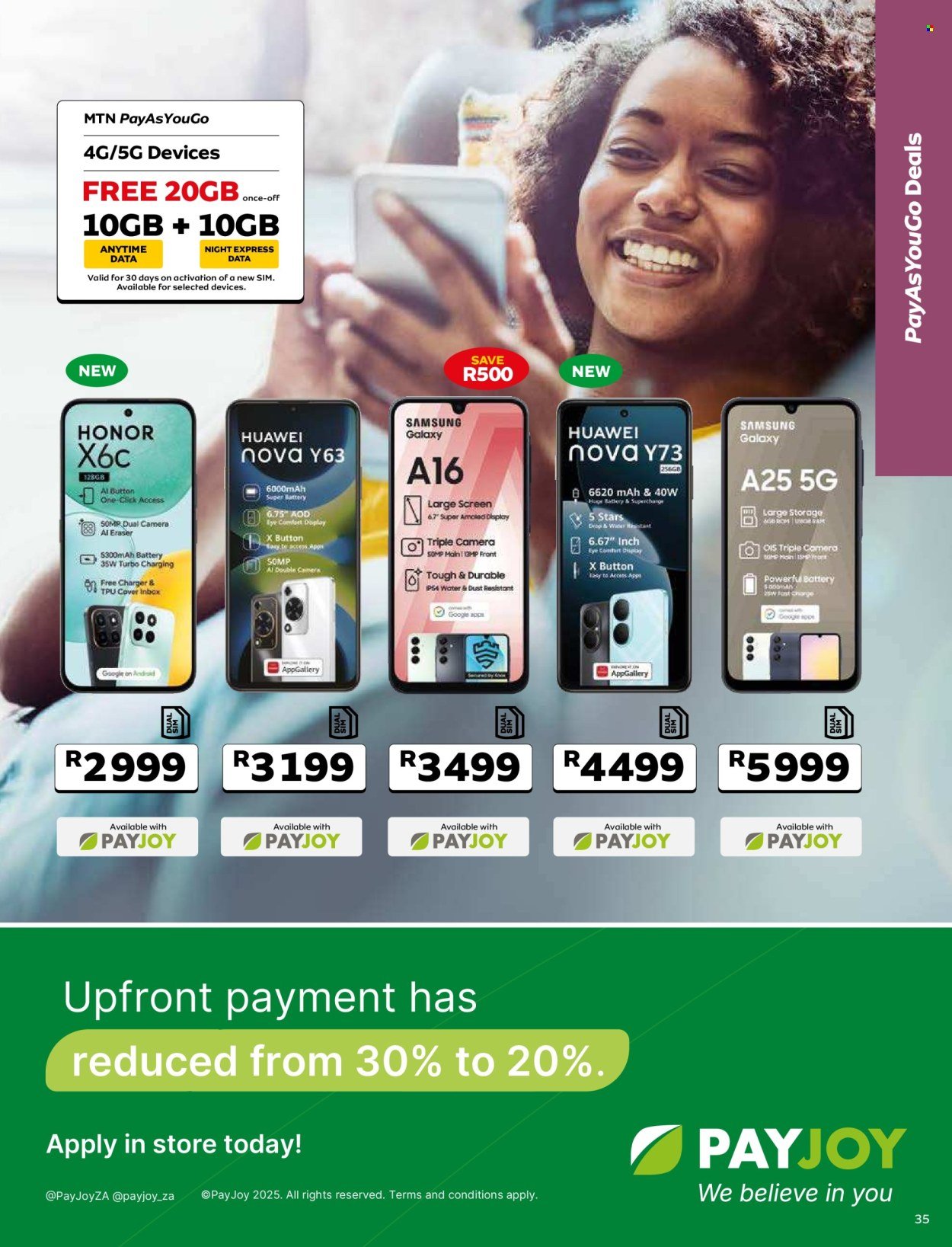 MTN specials - From Thursday 7 Aug 2025 (2025-08-07 - 2025-09-06) | 35