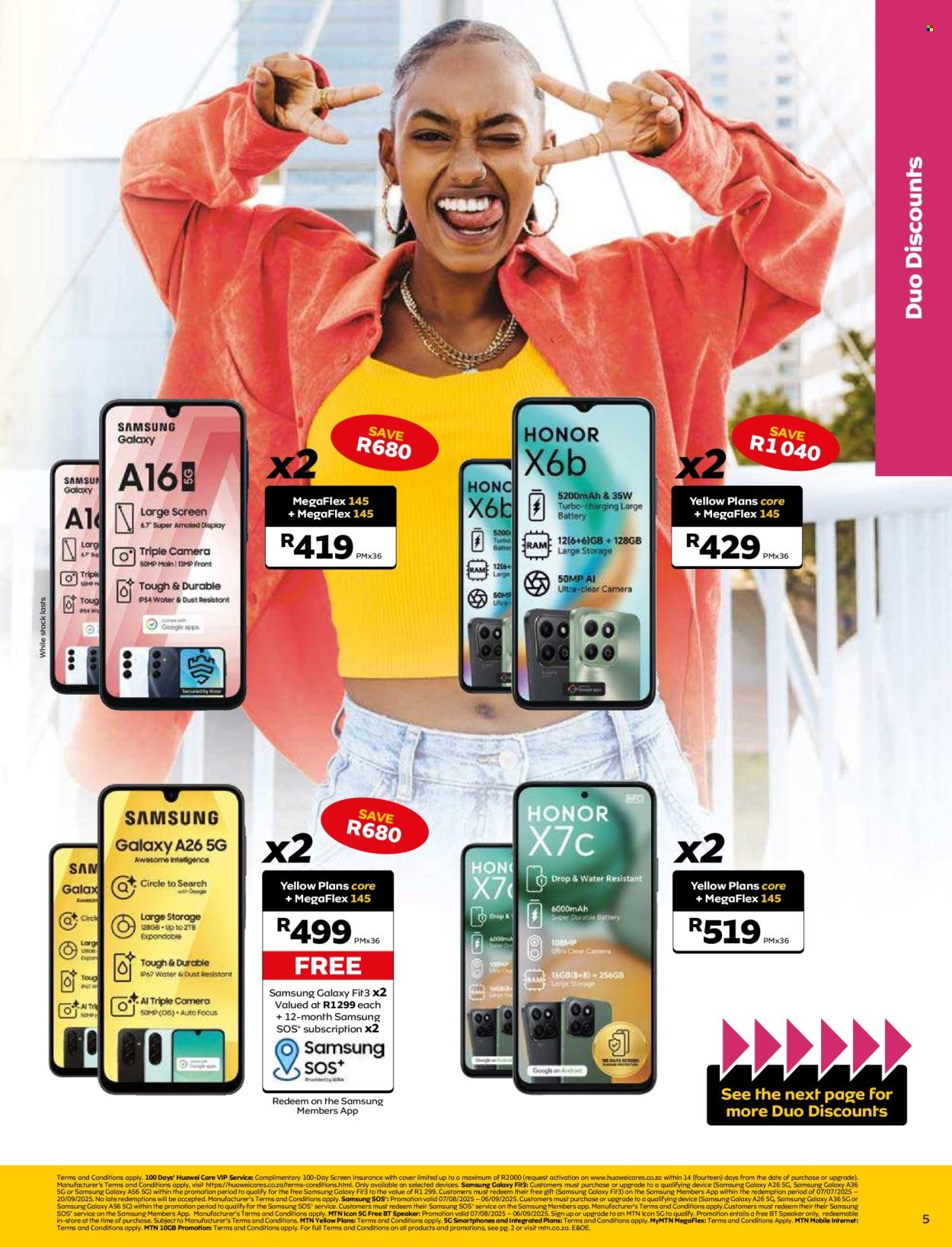 MTN specials - From Thursday 7 Aug 2025 (2025-08-07 - 2025-09-06) | 5
